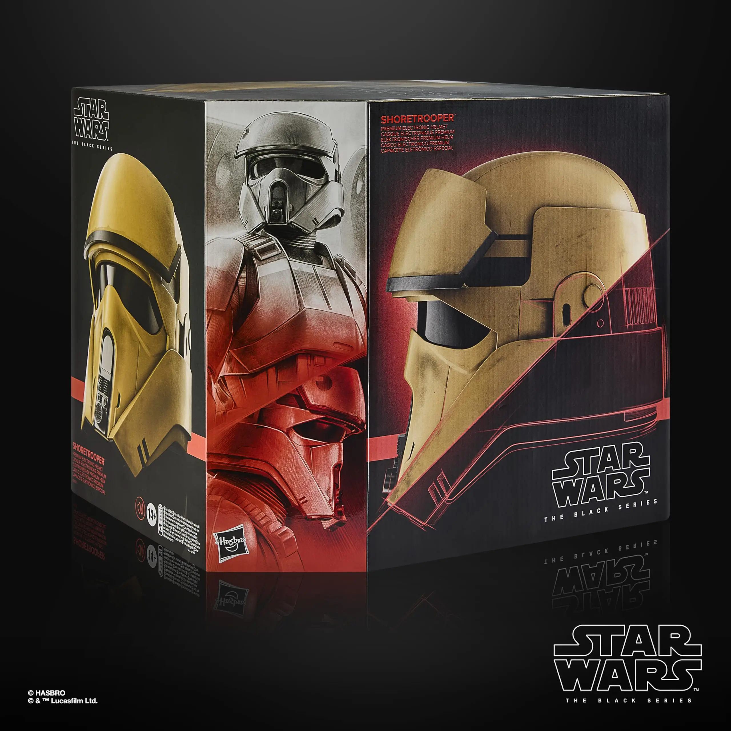 Фото [Предпродажа] Hasbro Star Wars The Black Series Shoretrooper Star Wars: Andor Premium Электронный шлем для ролевых игр на Хэллоуин G0703 №2