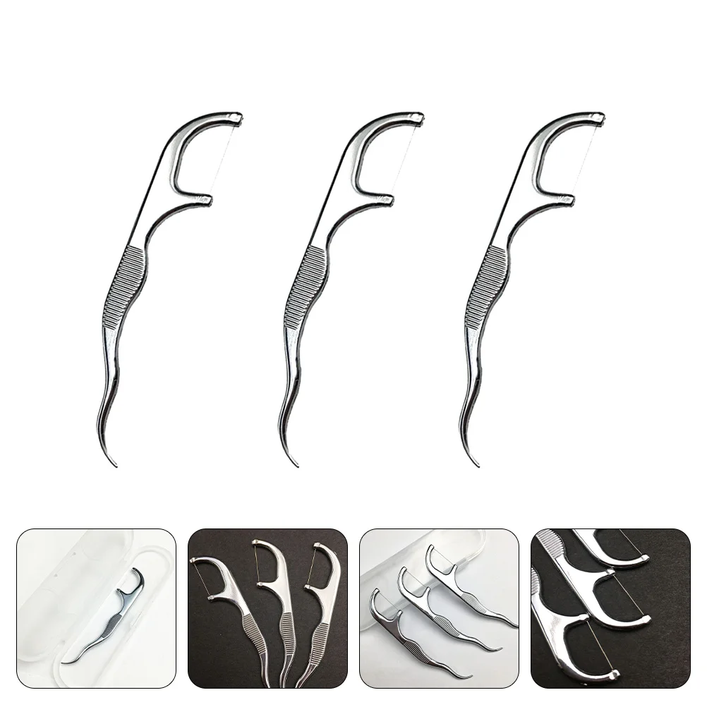 

Floss Toothpicks Teeth Picks Interdental Toothpick Brush Toothportable Pick Sticks Cleaning Flosseroral Holder Cleaners Pocket