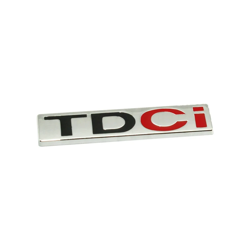 

1X ABS TDCI Car Trunk Fender Emblem Styling Decoration TDCI for Focus Mondeo Explorer Mustang fiesta Escort Kuga eco sport