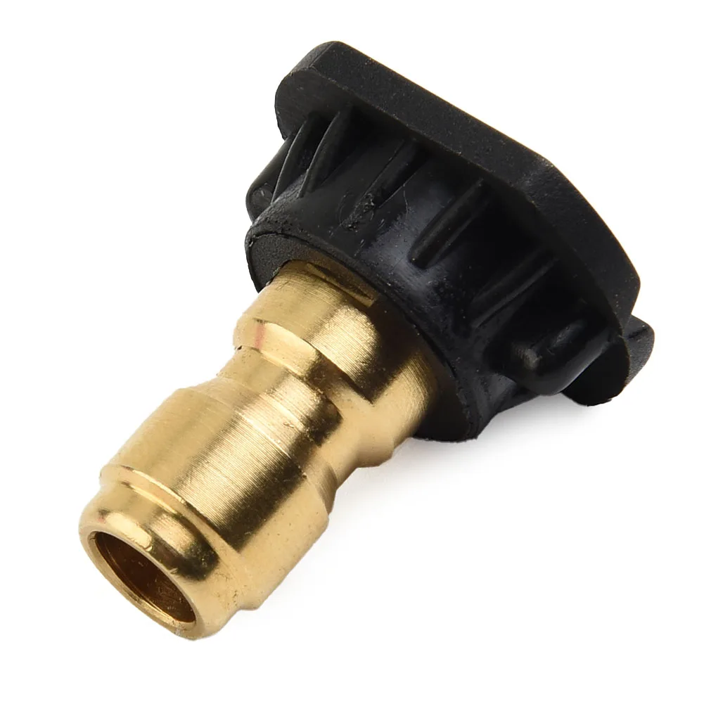 

5PCS 1/4\" Inch Pressure Washer Spray Tips Nozzles Quick Connect Set 0 15 25 40 Degree Watering Soap Nozzle Tip Garden Cleaning