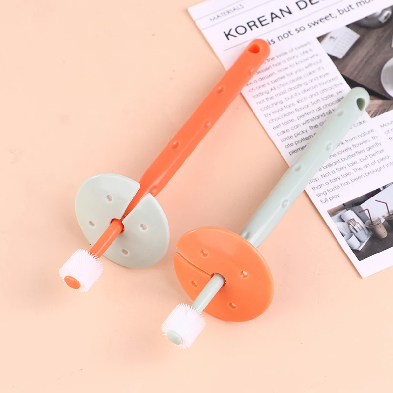 

Baby Toothbrush Silicone Teether 360 Degree Toddler Toothbrush Infant Training