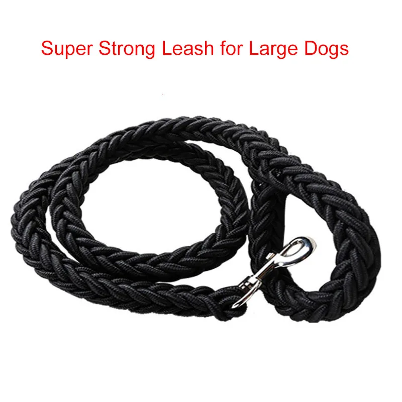 ZK20 Nylon dog rope traction rope medium and large dog pet training running walking safety climbing dog rope supplies