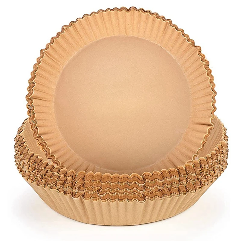 

300Piece Air Fryer Disposable Paper Liner Round Air Fryer Parchment Paper Silicone Paper