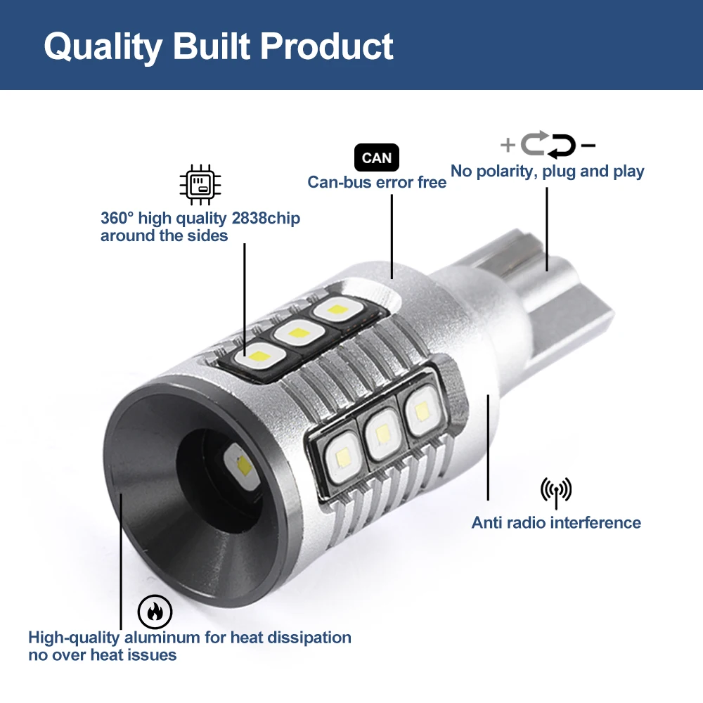 Подходит для Opel Astra J K 2011-2021 Corsa F 2019-2021 Insignia A B Meriva Mokka X Agila Ampera W16W T15 Светодиодный