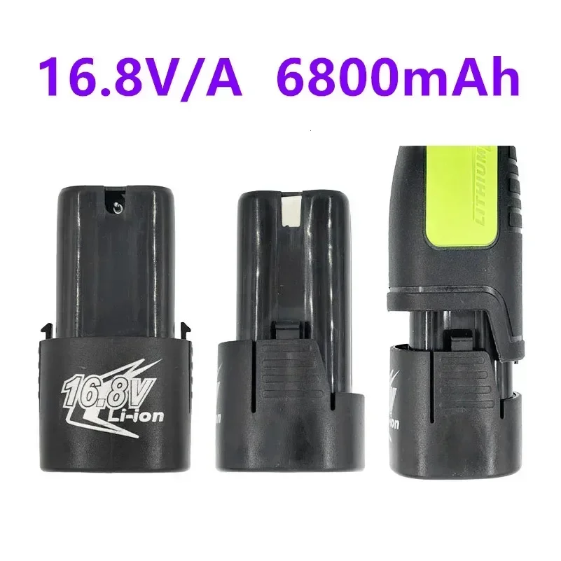 New 16.8V 6800mAh litowa bateria 18650 litowo-jonowe elektronarzędzia akcesoria do wkrętarki akumulatorowej wiertarko-wkrętarka elektryczna