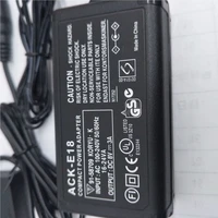 suitable for canon 750d 800d 200d 77d kiss x8i full decoded external power adapter ack e18