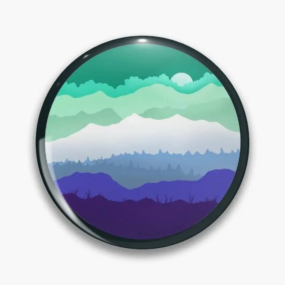 

Мягкая застежка значок Mountainsape