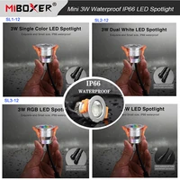 miboxer dc12v 3w mini led downlight sl1 12sl2 12sl3 12sl4 12 single color cct rgb rgbw jewelry showcase spotlights