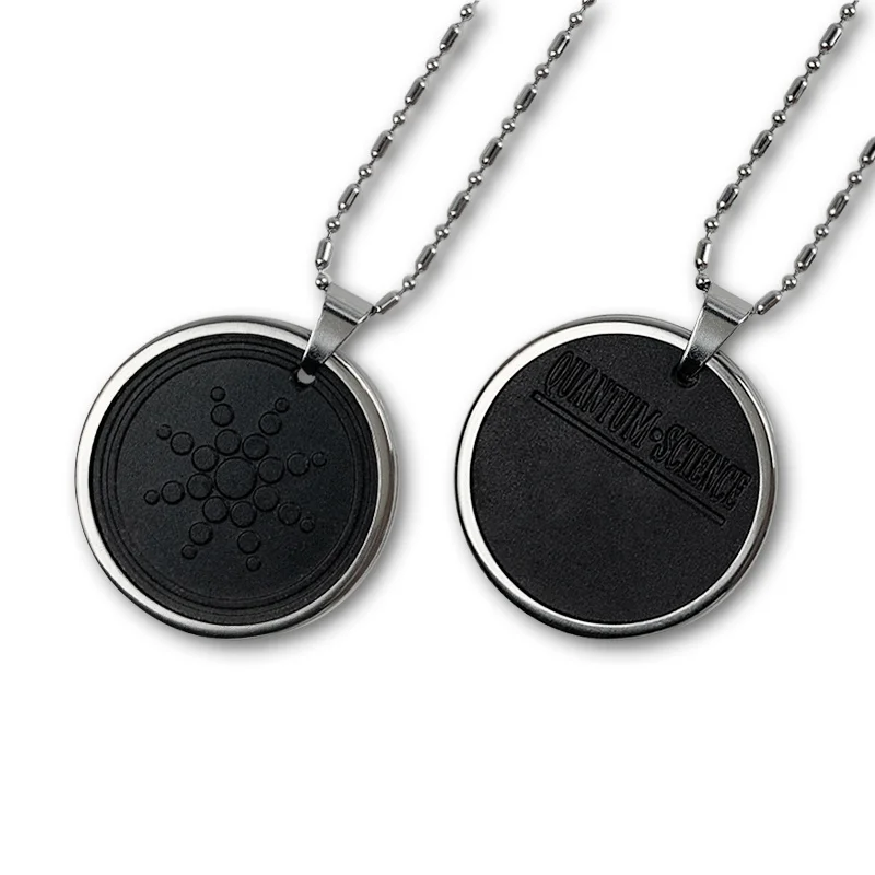 

Ожерелье из черной керамики с рамкой из нержавеющей стали, 2023