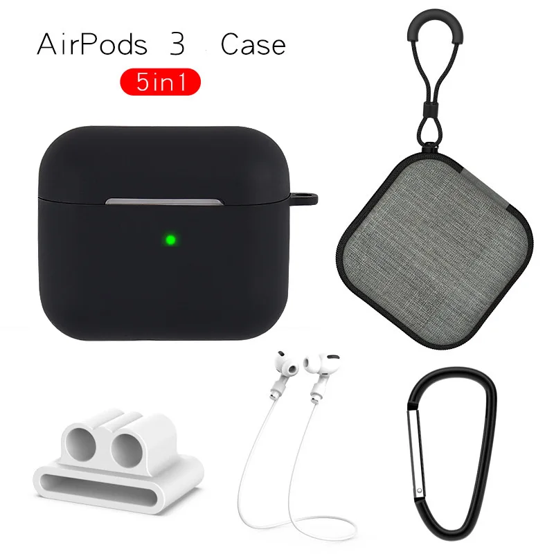 

5 в 1, силиконовые наушники для Airpods 3