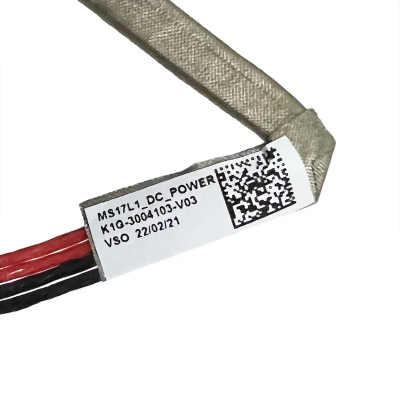 DC Jack зарядный порт Соединительный кабель для MSI gl76 MS-17L1