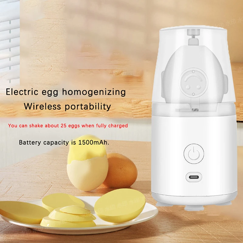 Electric Egg Maker Eggs Yolk White Mixer USB Rechargeable Eg