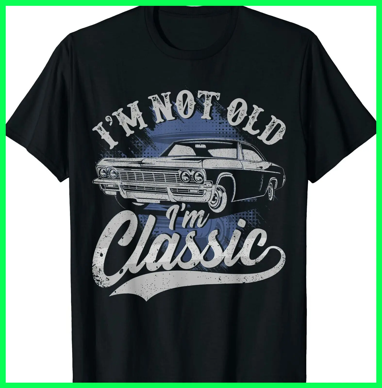 Подарок на день рождения, ретро, я не старый, я классическая мужская, папа, женская футболка