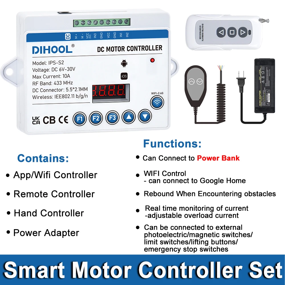 

Умный контроллер двигателя DIHOOL IPS-S2