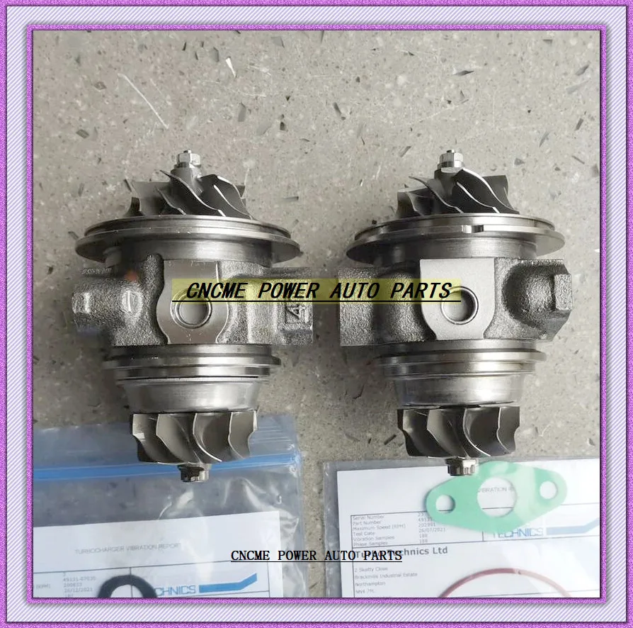 Фото Турбокомпрессор Twin Turbo (картридж CHRA) левый + правый TD03 49131-07030 49131-07041 49131-07040 для BMW 335i E90 E91 E92 E93 N54B30 06-10 №1