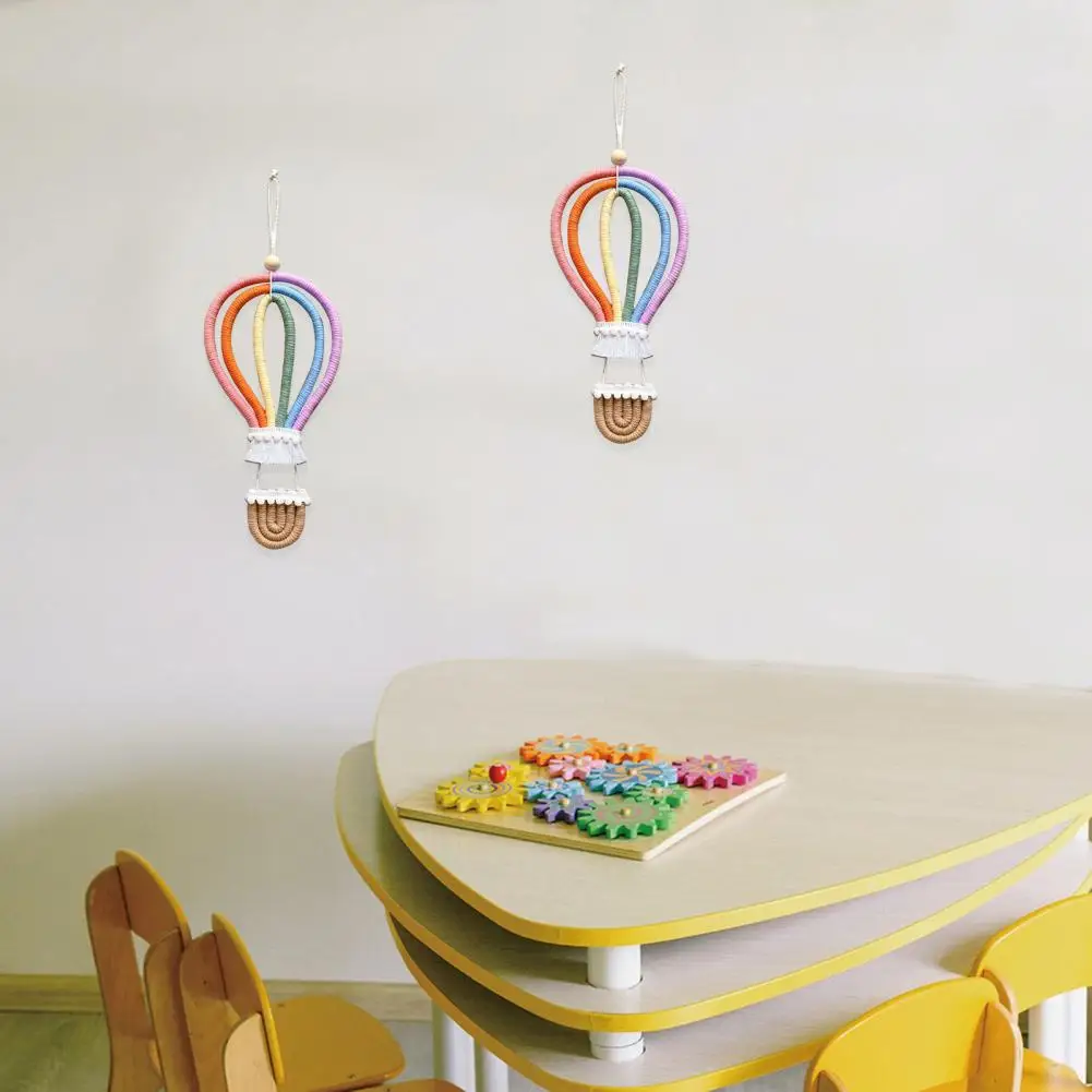 

Attractive Fine Workmanship Air Balloon Pendant Exquisite Auto Interior Rearview Hot Air Balloon Pendant Wide Application