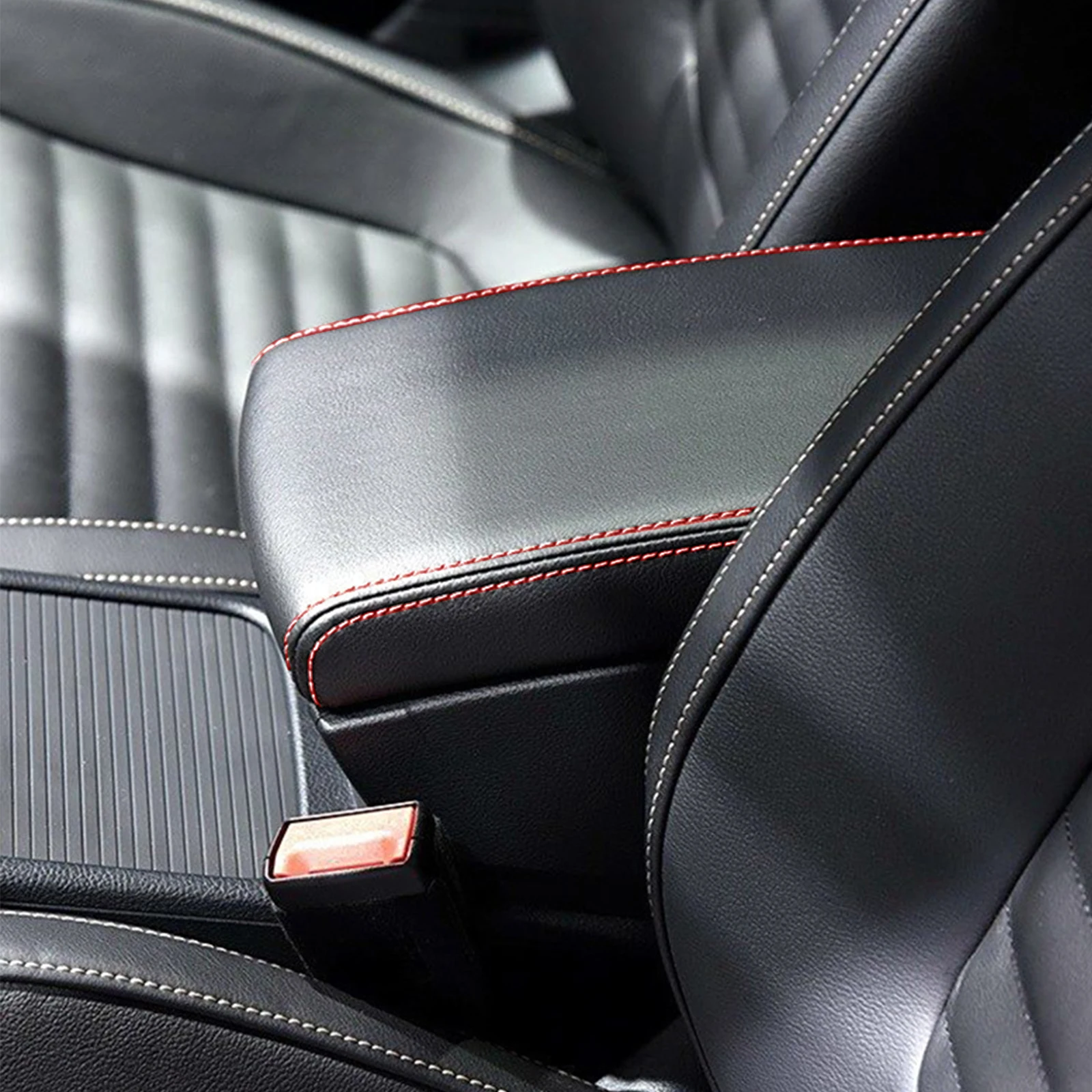 

Для VW Volkswagen Passat B6 2005 2006 2007-2009 автомобильный чехол на подлокотник, устойчивый к царапинам, водонепроницаемый чехол из микрофибры, кожаный салон автомобиля