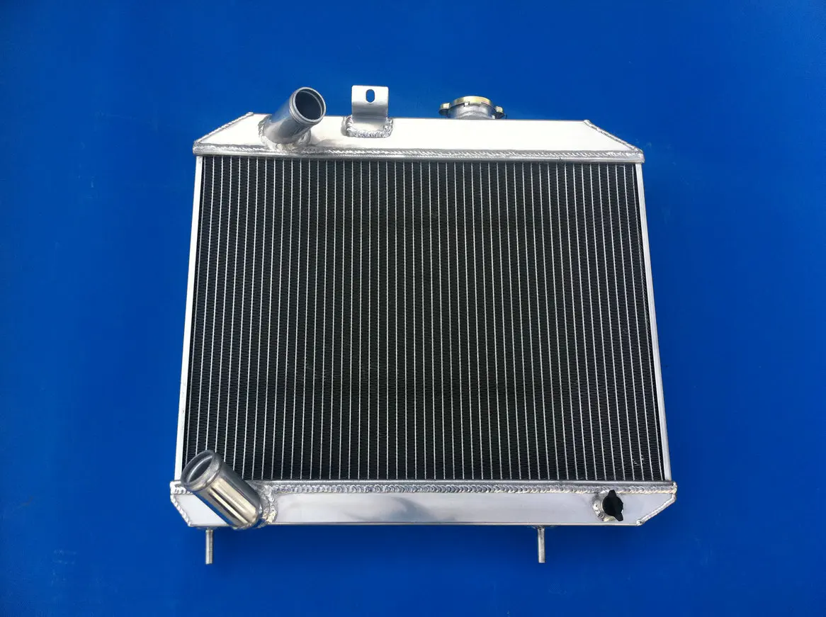 

Worley 52mm 3Row Aluminum Radiator For 1941-1952 Ford GPW 1941 1942 1943 1944 1945 1946 1947 1948 1949 1950 1951 1952