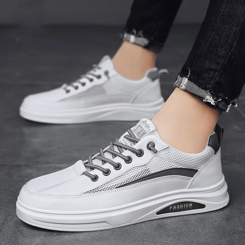 

2022 New Breathable Trend Men's All-match Casual Mesh Shoes Small Shoes Trend Shoes Sports Shoes Men's Shoes