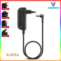 8 4v1a 2a dc power adapter 18650 lithium battery li ion charger for 2s 8 4v 2000ma lithium battery pack 90 degree elbow