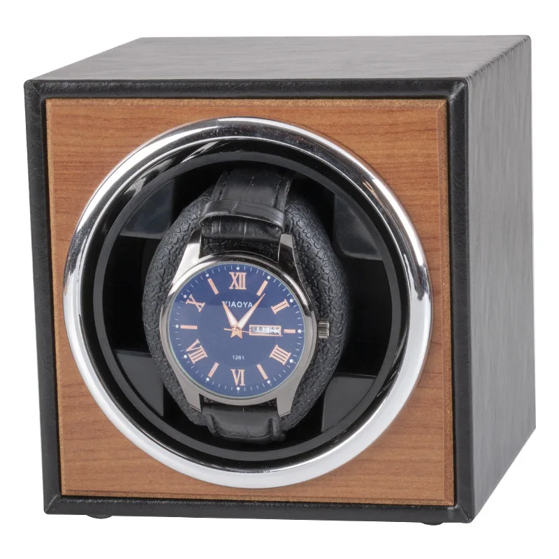 

Wooden Watch Winder Box Automatic Watches USB Cable Used Globally Mute Mabuchi Motor Mechanical Watch Electric Rotate Stand Box