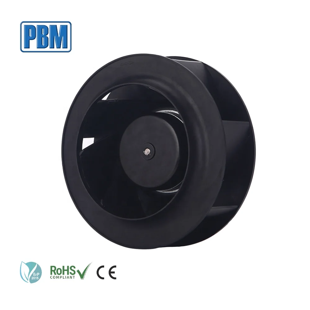 

190mm DC 24V EC Motor Ceiling Centrifugal Fan with Plastic Impeller