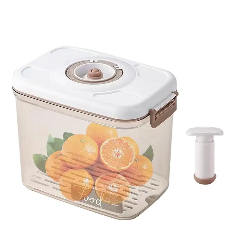 

Vacuum Container Food Saver Marinade Storage Containers Marinade Container With Time Compass Manual Air Pump Refrigerator