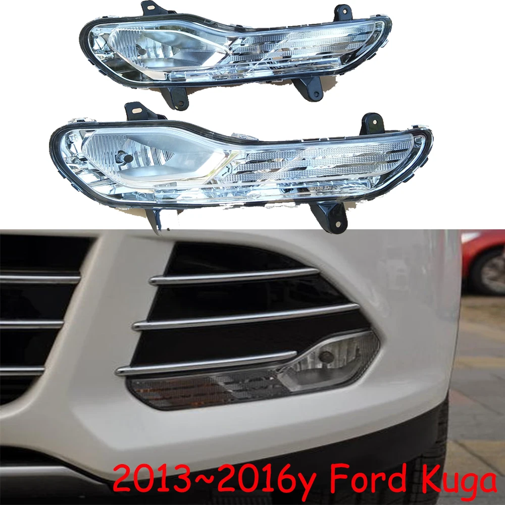 1 шт. автомобильные аксессуары бампер фара для Ford Kuga противотуманная Escape 2013 ~ 2016y