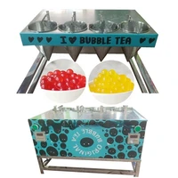 popular small bursting juice boba making machine small jelly pearl ball popping boba mold machine bubble tea store equipment