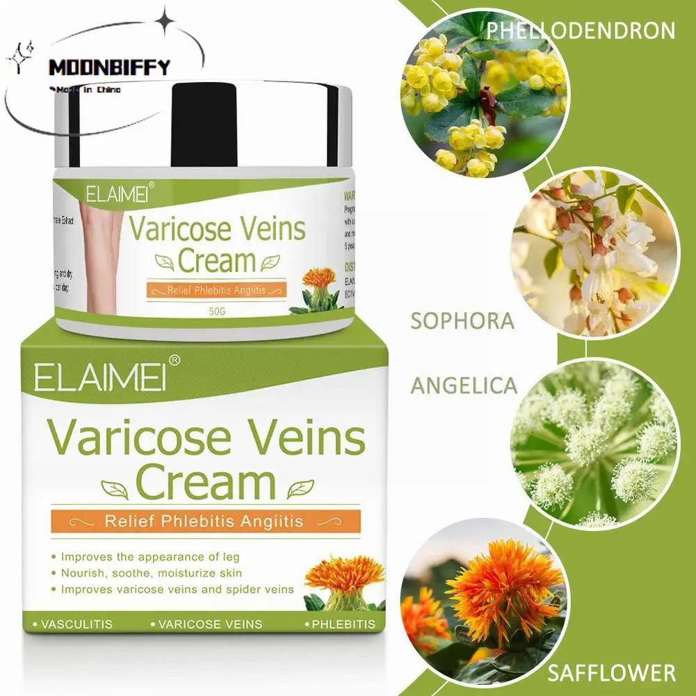 

New Varicose Repair Cream Leshu Leg Cream Moisturizing and Smoothing Body Lotion Varicose Veins Skin Care Health