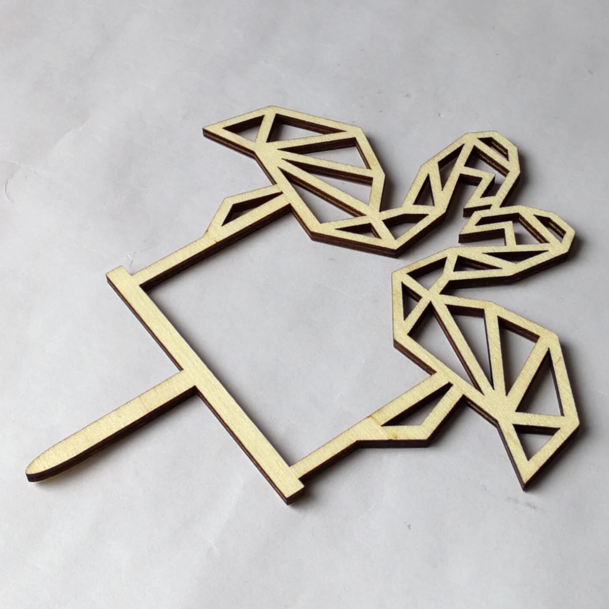 

Cake Topper Romantic Fresh Shape Dress Stick for Birthday Party Wedding