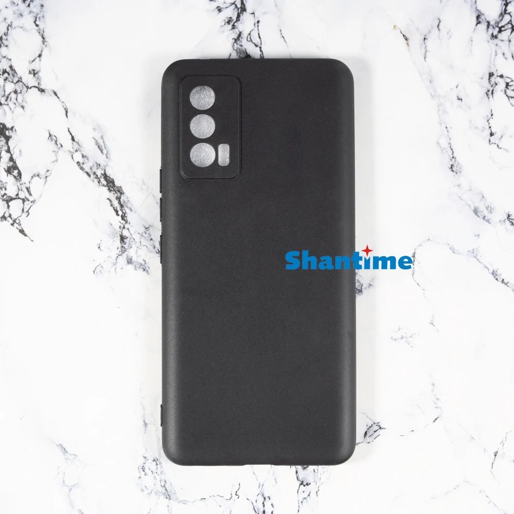 Чехол для Vivo iQOO Neo 5 ТПУ противоударный резиновый чехол защитный бампер гибкий