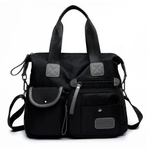 Многофункциональная сумка-мессенджер на плечо для женщин, нейлоновые водонепроницаемые сумочки через плечо, вместительные дорожные тоуты, женский кошелек