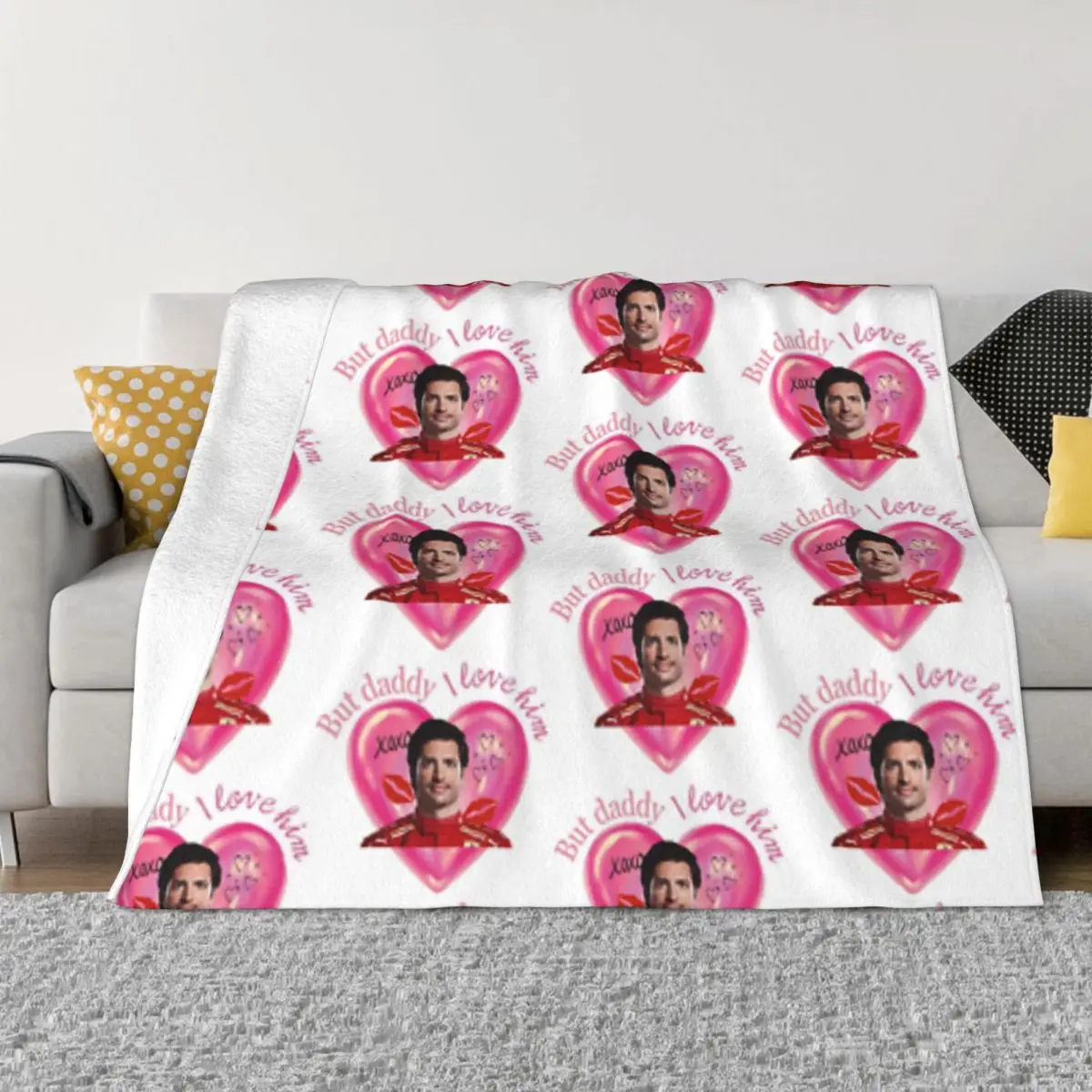 Но папочка я люблю Carlos Sainz — ультрамягкое одеяло из микрофлиса