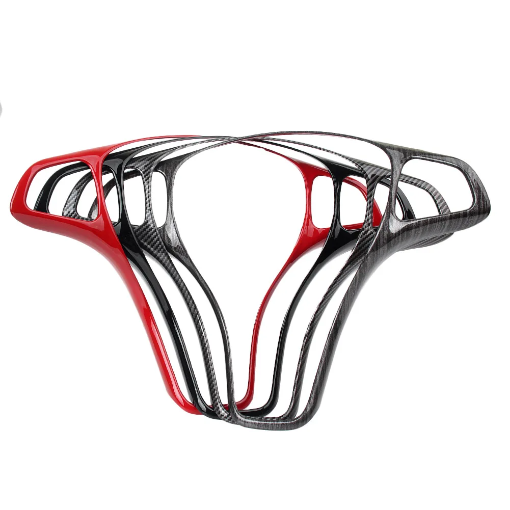 Универсальная декоративная накладка на руль автомобиля для Mercedes Benz A B C E S Class GLA GLC