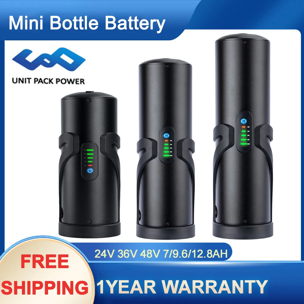 

Mini Bottle eBike Battery 36v14ah 18650 Li-ion Pedelec Battery 36V 9.6AH 48V 10.5AH for Bafang 500W 250W BBS01 350W TSDZ2 Motor