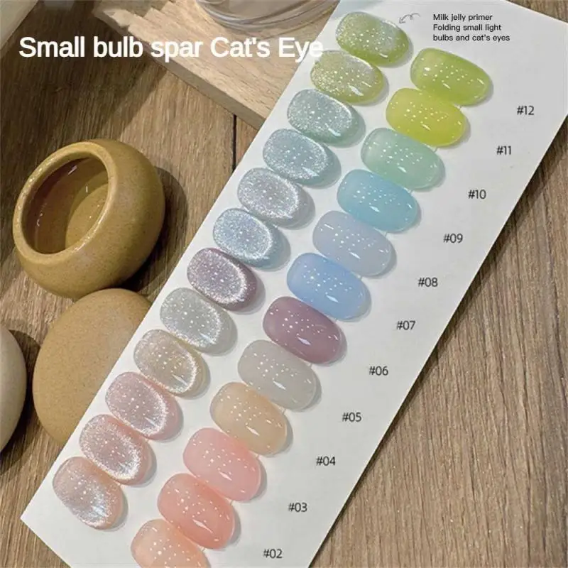 

12 Colors Jelly Gel 15ml Semi-transparent Gel Nail Polish Top Coat Nail Art Semi Permanent Soak Off UV LED Varnish For Nail