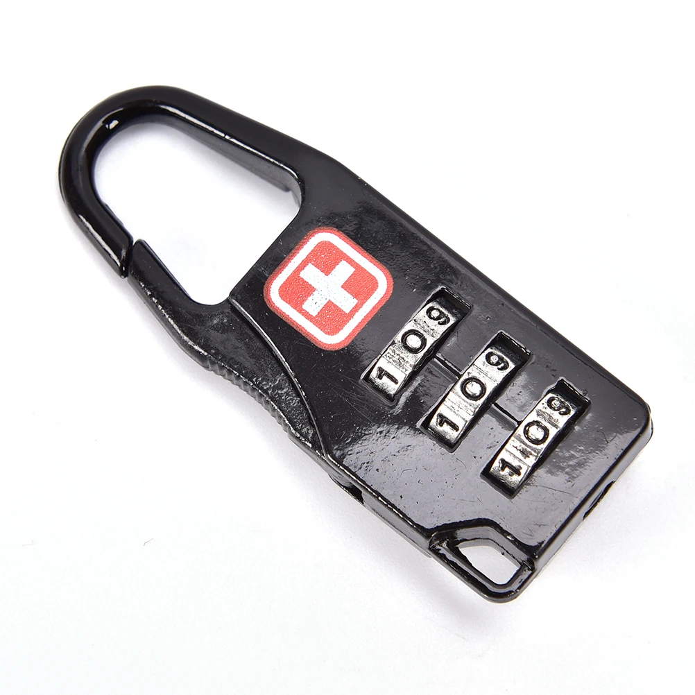 

1Pc Combination Lock Mini Suitcase Lock Alloy 3 Digit Combine TSA PP Password Luggage Code Lock For Travel Luggage Suitcase