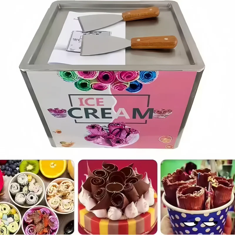 Портативная машина для мороженого с жидким азотом коммерческого использования