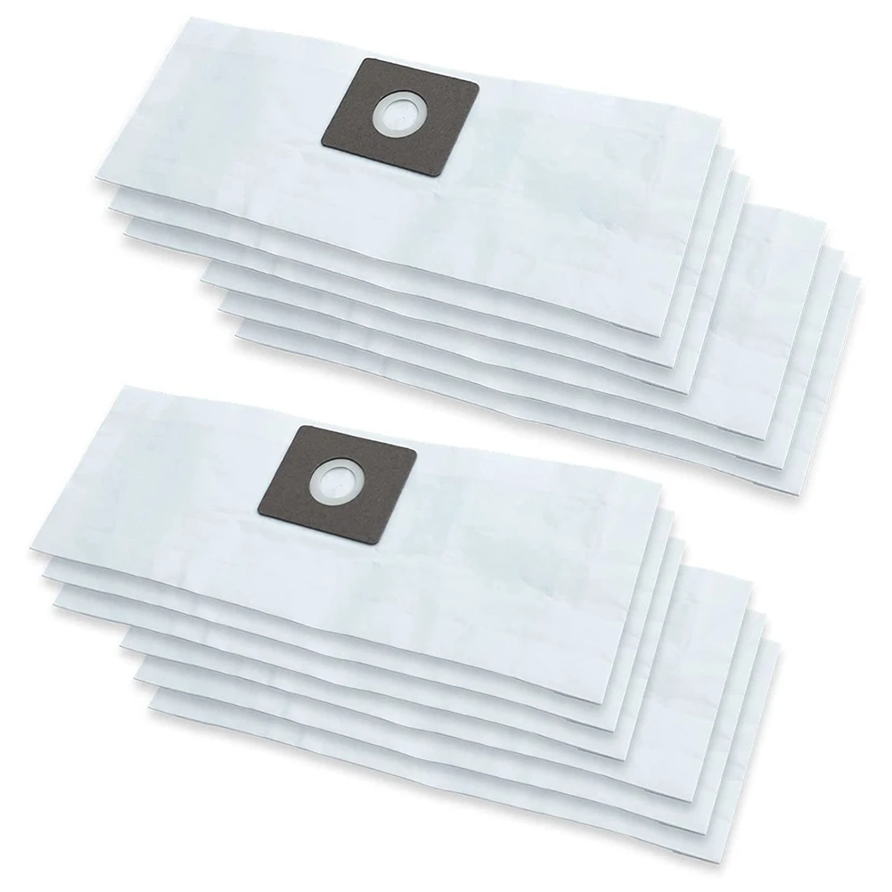 12 Pack Vacuum Bags for Shop-Vac 9066800 2-2.5 Gallon Type B and QAM70 Premium Disposable Filter Paper