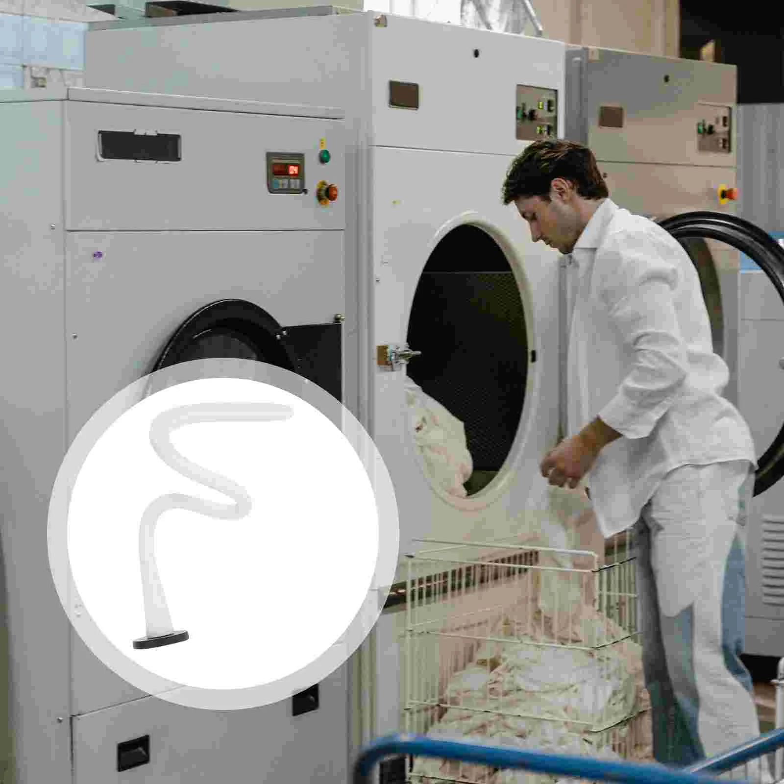 

Washer Door Prop Holder Front Machine Loader Washing Flexible Dropaccessories Load Stopper Open Buddy Dryer Man Stopsilicone