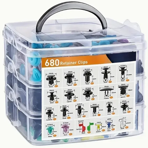 

Автомобильные крепежные зажимы, фиксаторы автомобильного бампера, заклепки, обшивка двери, панель, зажим для крыльев, набор в ассортименте для универсальных транспортных средств