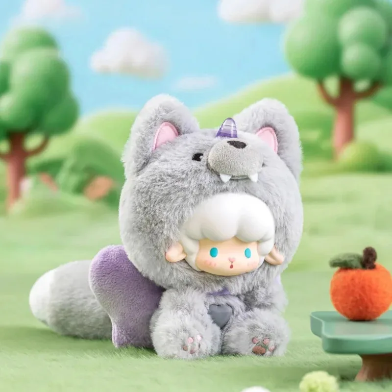 Фото TOPTOY Gyun Big Tailed Critter Crew Series Виниловые куклы Слепая коробка Caixa Caja Kawaii Куклы для девочек и мальчиков Подарок Аниме Фигурки Игрушки №4