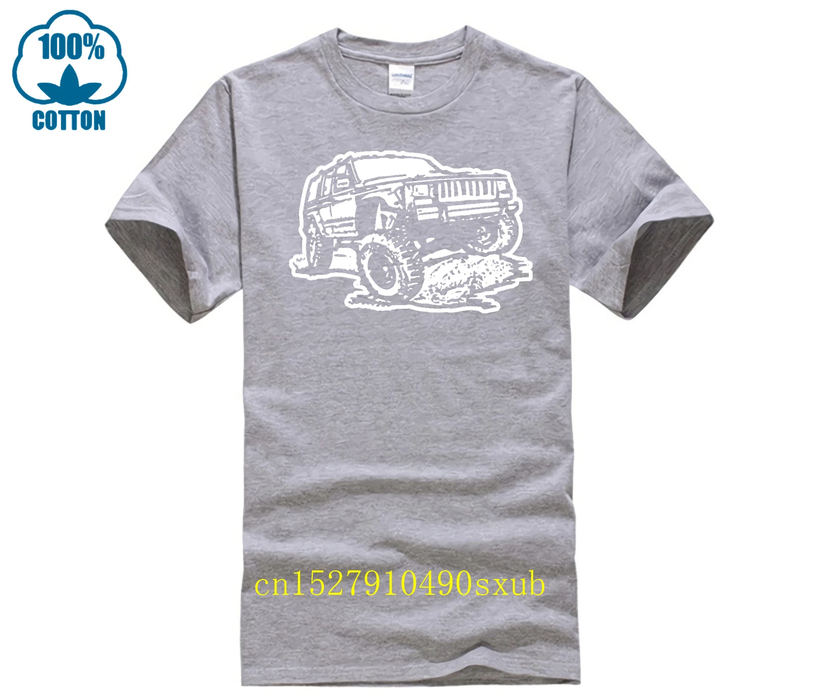 Новинка 2024 мужские футболки футболка XJ Cherokee подарок для внедорожника 4x4 папа