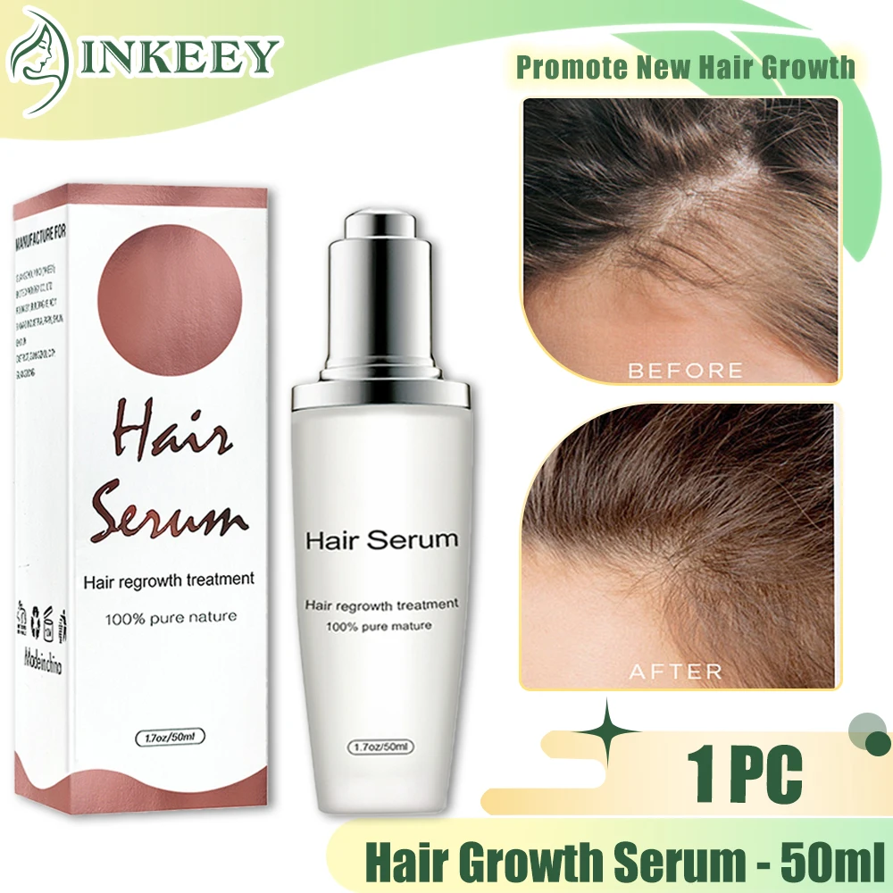 

Hair Growth Serum Fast Hair Growth Treatment Prevent Hair Loss Repair frizzy Damaged Scalp for Thick Longer Hair Hair Care 50ml