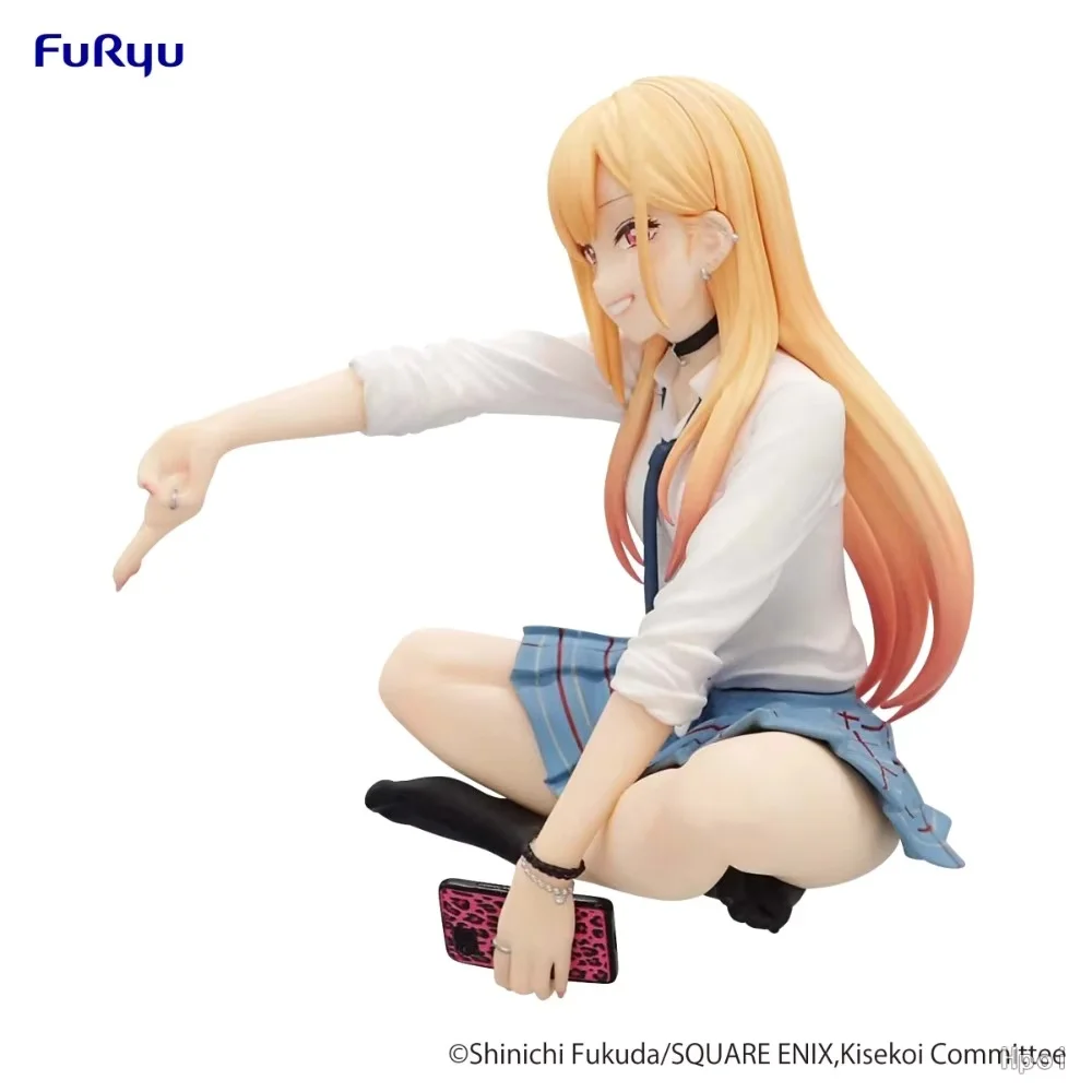 Фото В наличии оригинальная фигурка Taito Sono Bisque Doll Wa Koi O Suru Kitagawa Marin, 10 см, коллекционная модель, игрушка, фигурка-заглушка для лапши. №3