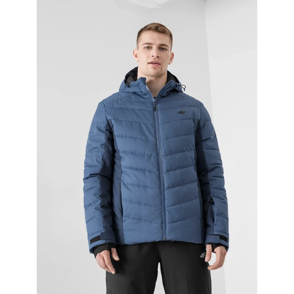 Горнолыжная куртка мужская 4F Men'S Ski Jackets H4Z21-KUMN007-34S полиэстер синий |