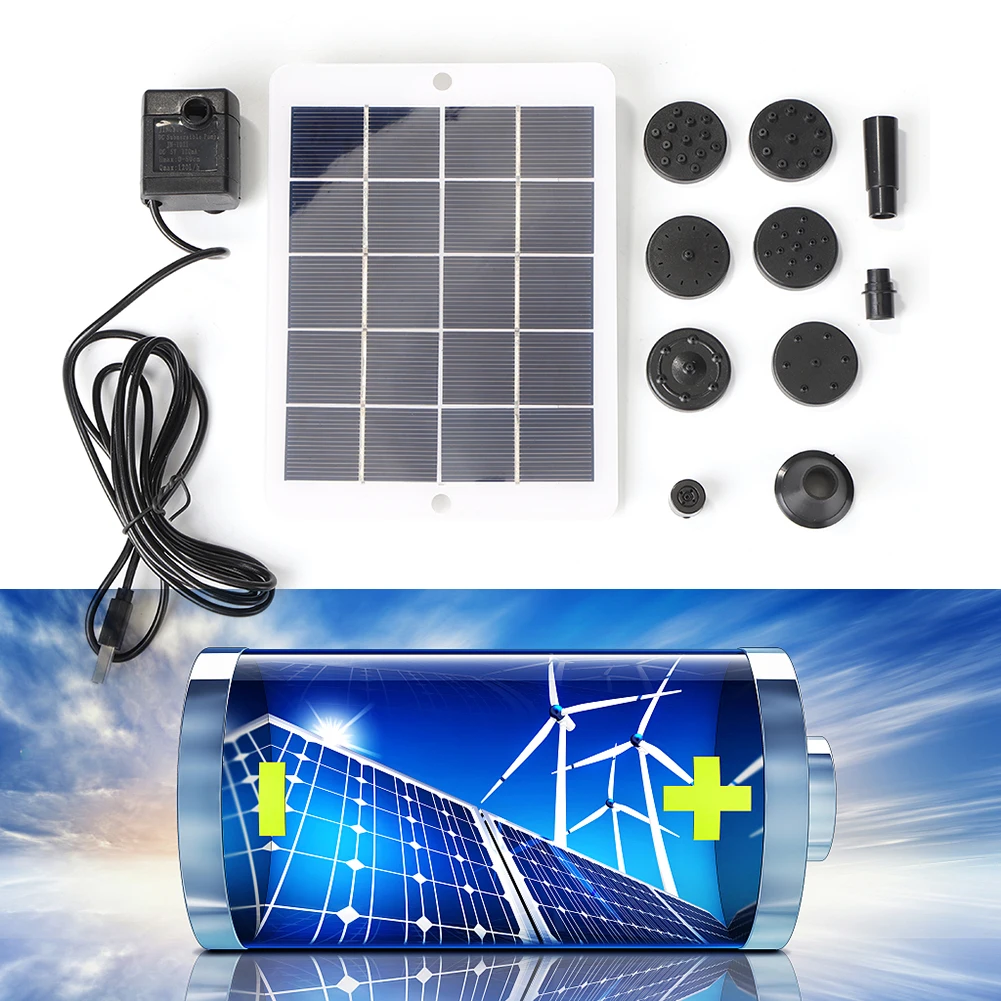 

3W 5V Solar Panel Kit Cells Power Bank for AA / AAA Battery Solar Charger Output Devices Emergency Charging Battery Charger
