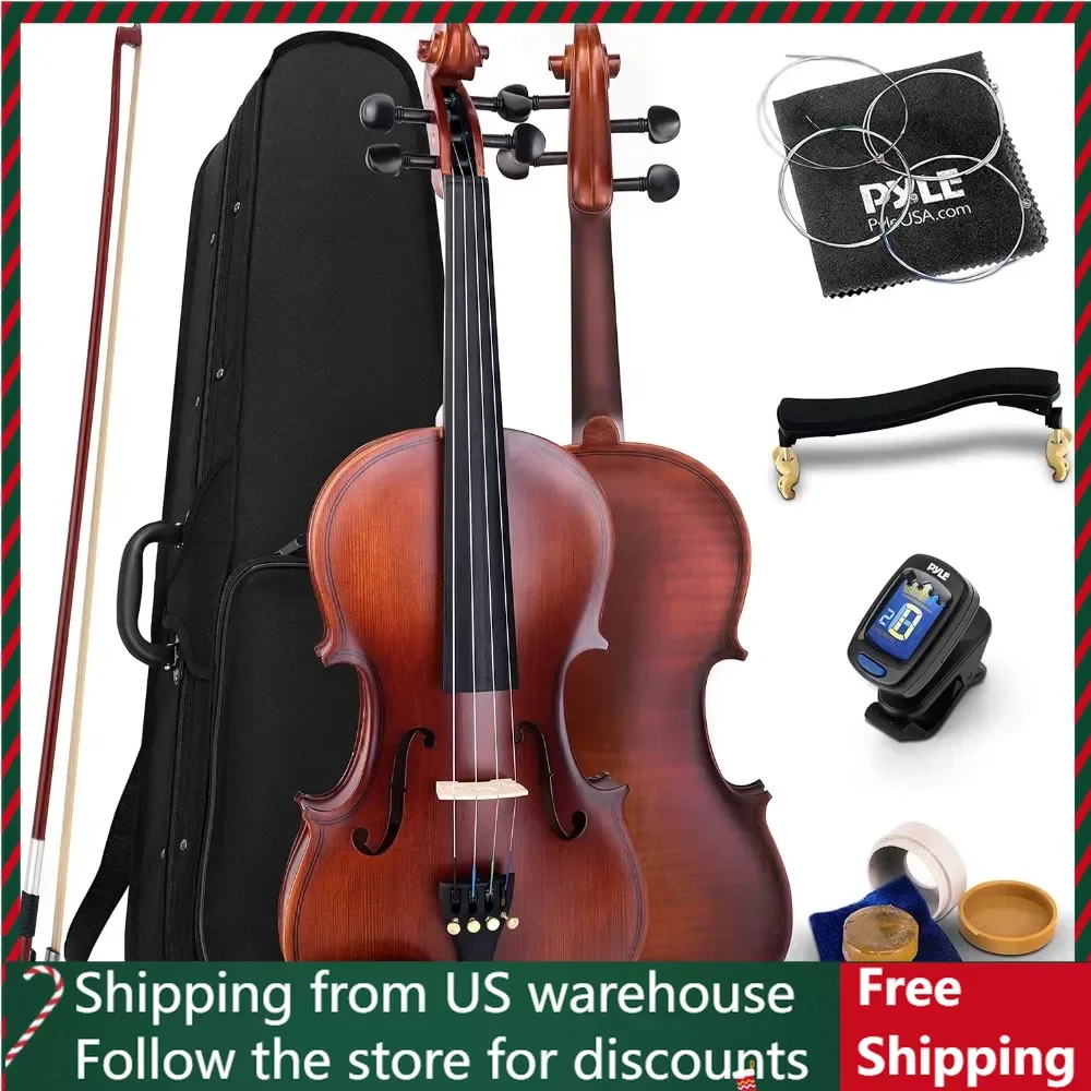 

4-дюймовый струнный инструмент из фанеры-скрипка студенческого класса с комплектом аксессуаров (PGVILN20.3)