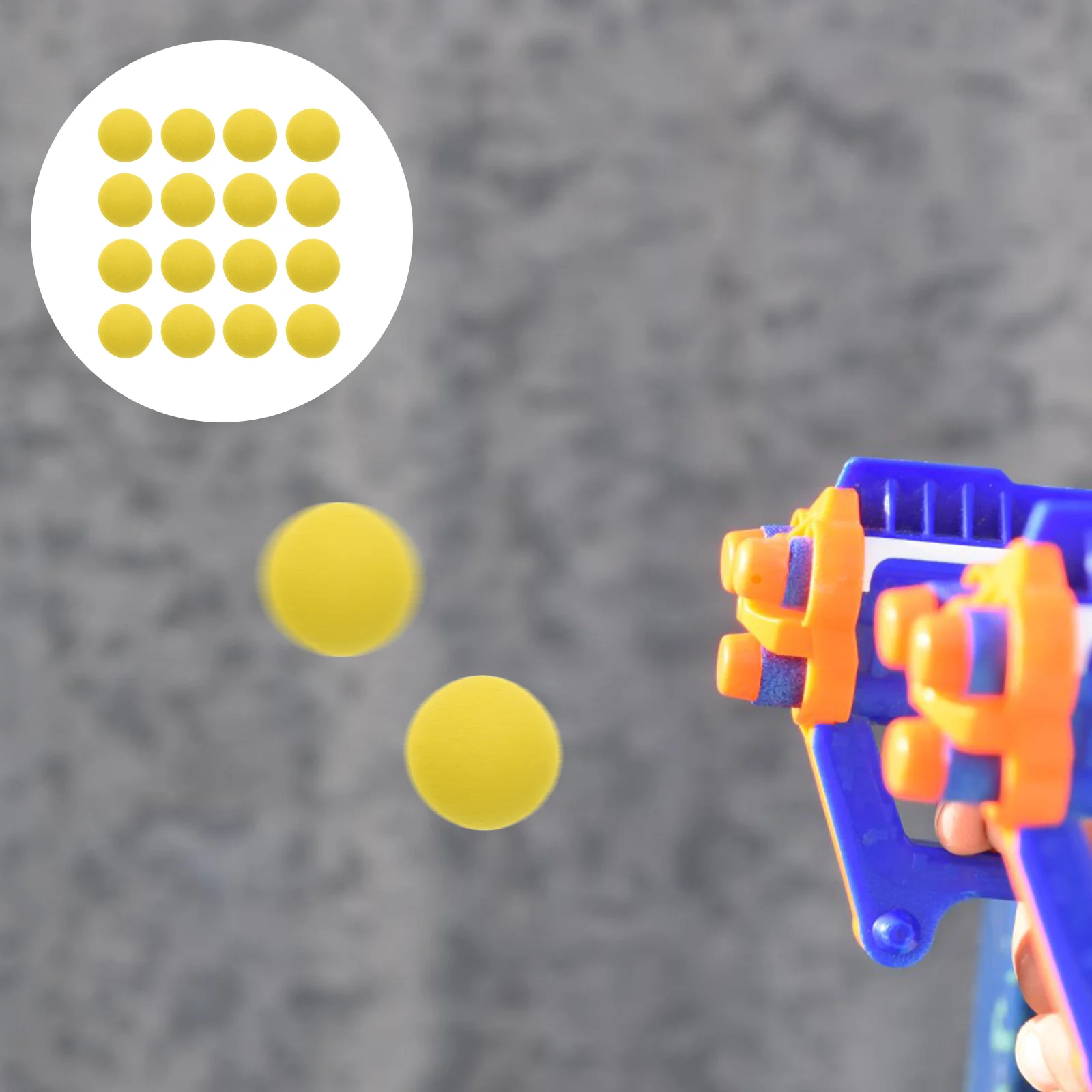 

24Pcs Bullet Ball Squeeze Balls Colored Ball Toys for Practice